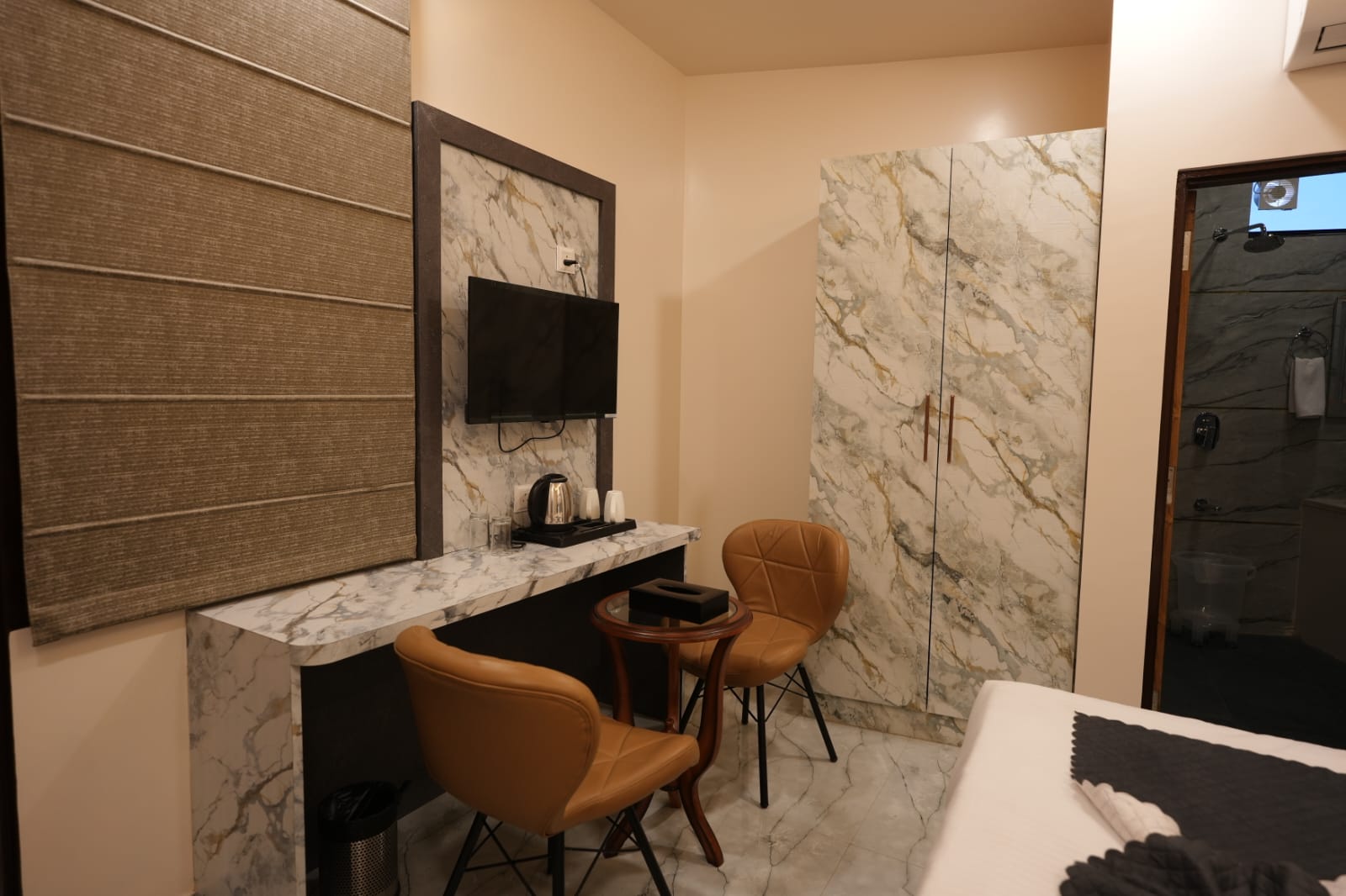 Deluxe Room at Sharma Hotel