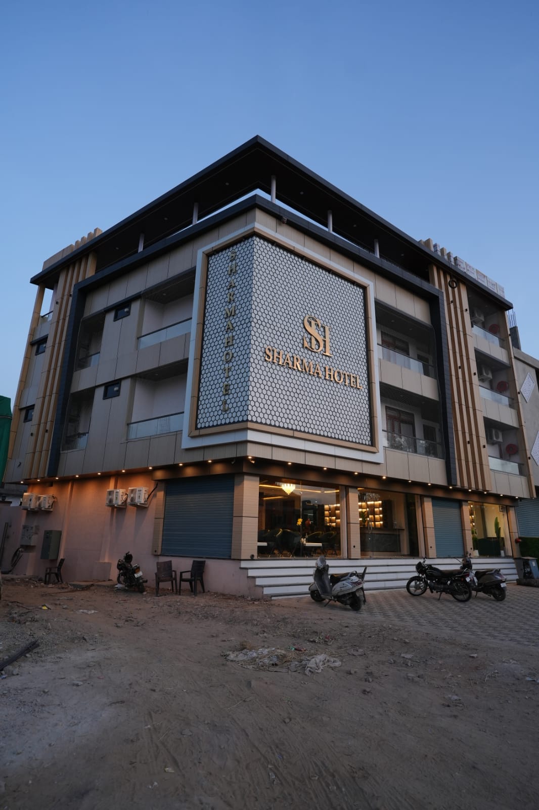 Hotel Exterior Night