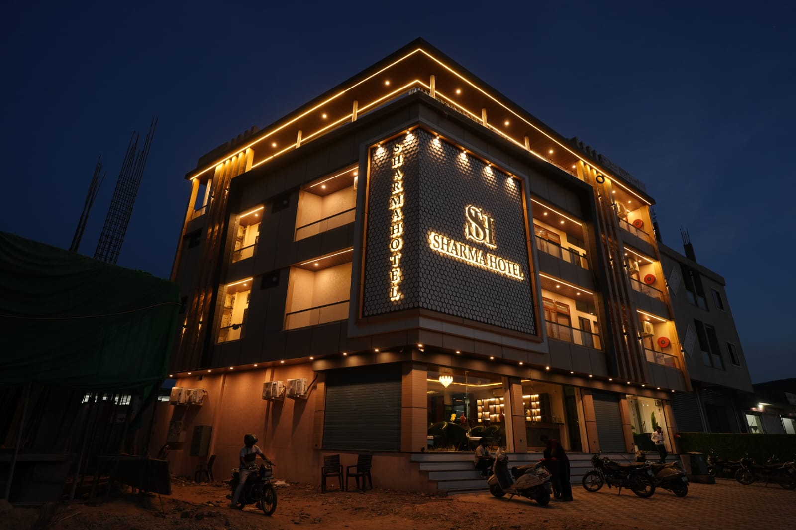 Hotel Exterior Night